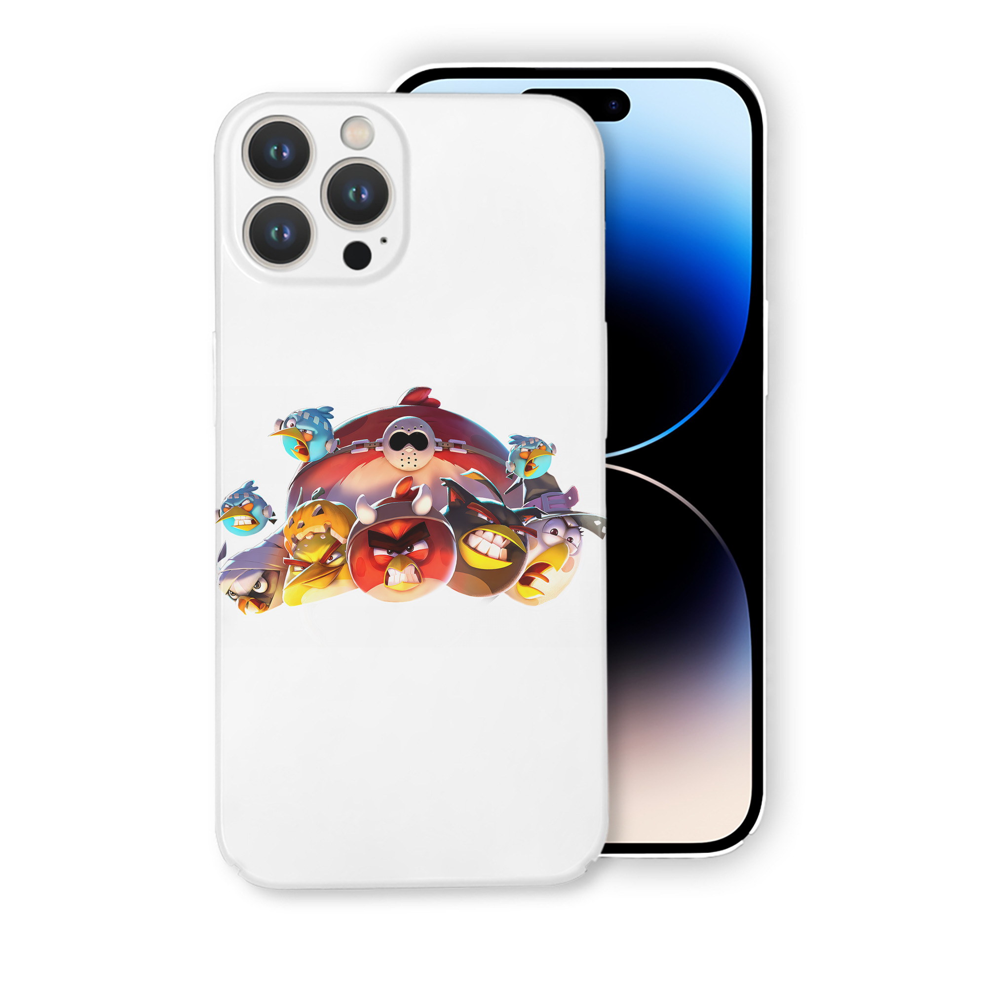 （画像用） Angry Birds アングリーバード 【iPhone 14シリーズ対応】ハードケース